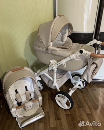 Коляска 2 в 1 adamex massimo