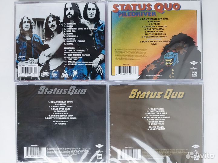 CD диски Status Quo