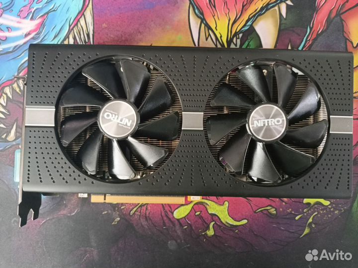 Видеокарта Sapphire rx 580 nitro 8gb