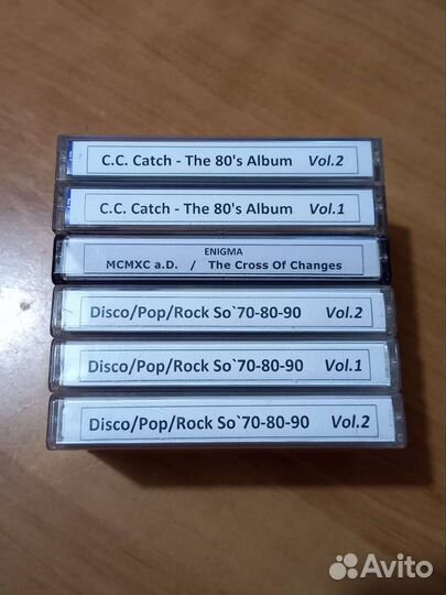 Аудиокассеты с записями