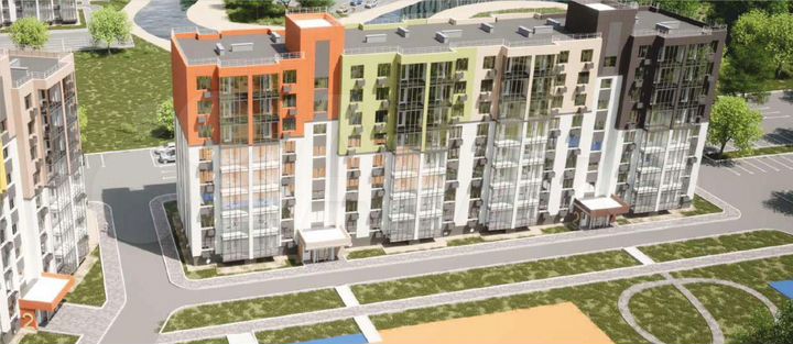 1-к. квартира, 37,7 м², 1/8 эт.