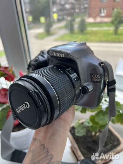 Зеркальный фотоаппарат canon eos 1100d