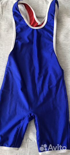 Борцовка двухстороняя детская для вольной борьбы