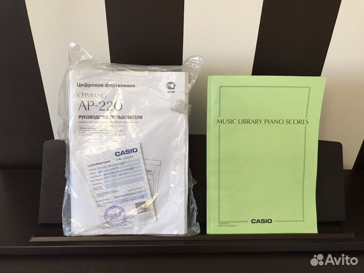 Бронь. Цифровое пианино Casio Celviano AP-220