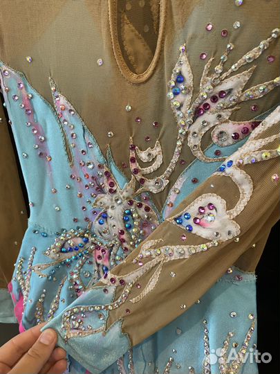 Купальник гимнастический для выступлений 3-5 лет