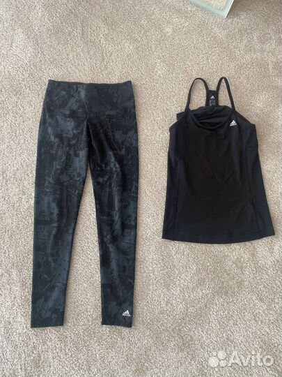 Adidas оригинал спортивный комплект XS