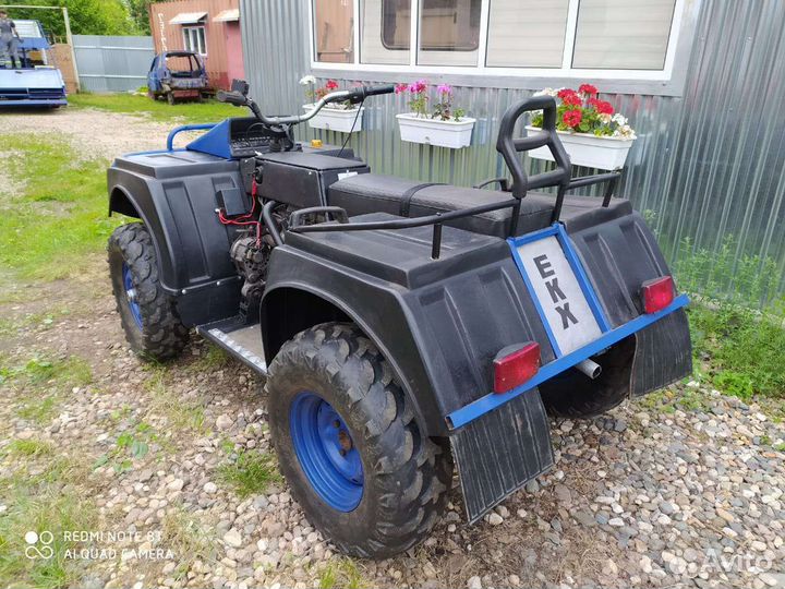 Самодельный квадроцикл из Оки