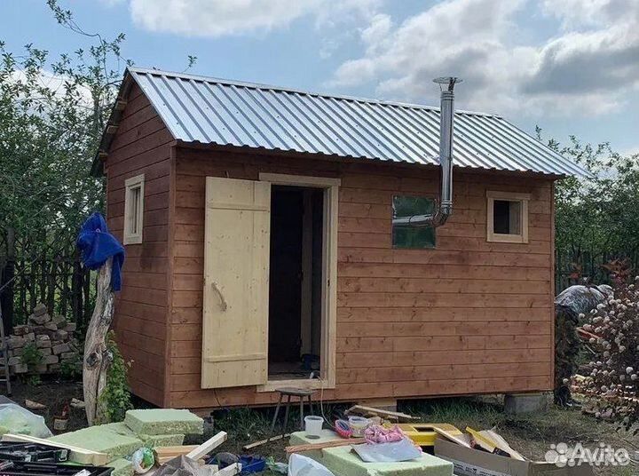 Каркасная баня под ключ