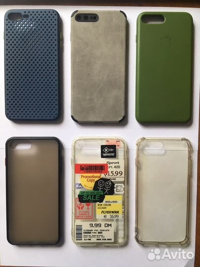 Бампера на Айфон 7 плюс