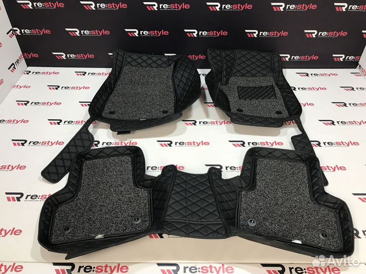 Ковры салона 3D Mitsubishi RVR с 2018 г