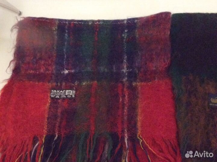 Мужской шарф мохер Индия Новый