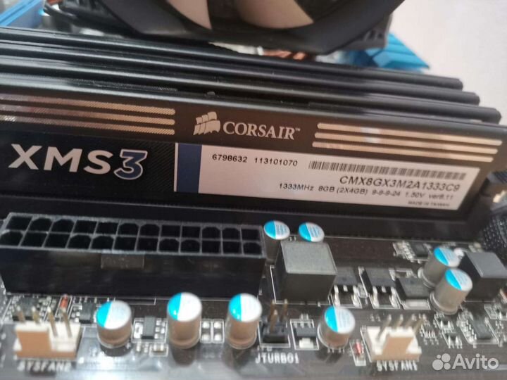 Материнская плата, процессор i7,кулер,оперативка