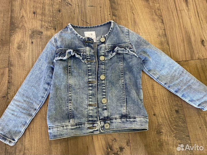 Джинсовая куртка для девочки