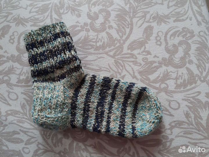 Носки мужские ручной вязки