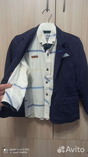 Пиджак и рубашка