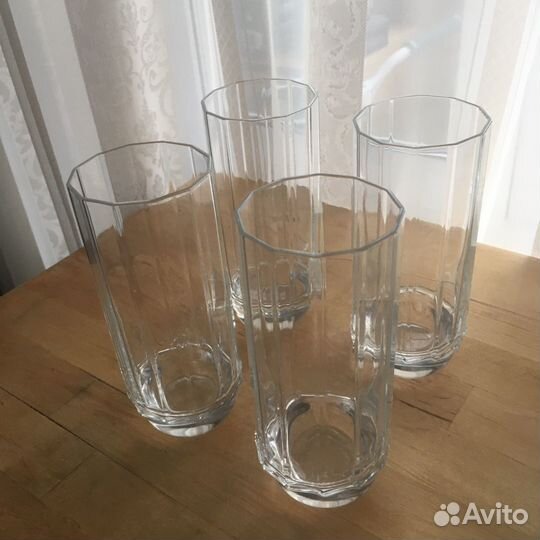 Бокалы (250мл) с гранями