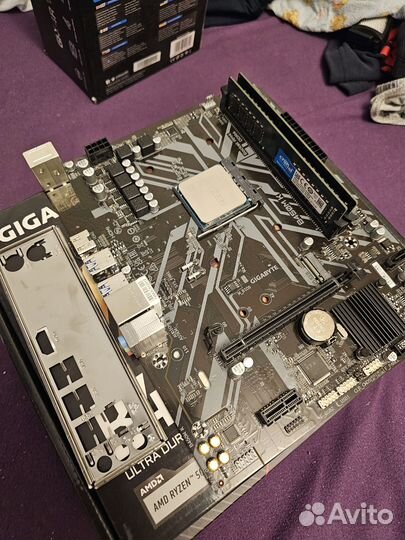 Ryzen 5 5500\B450\RAM16Gb