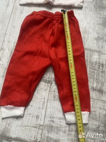 Новогодний костюм санта-клаус/дед мороз 86-92р-р