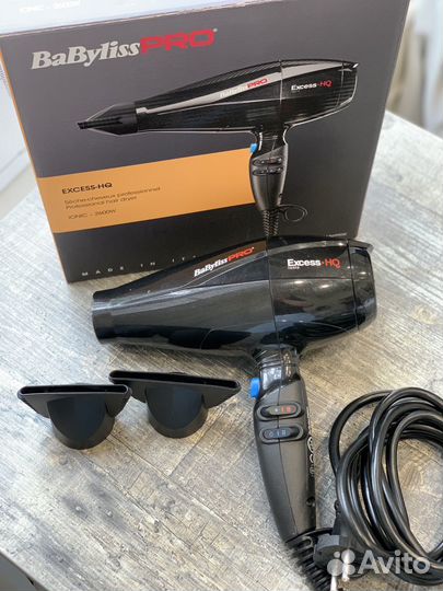 Фен babyliss excess-HQ 2600w