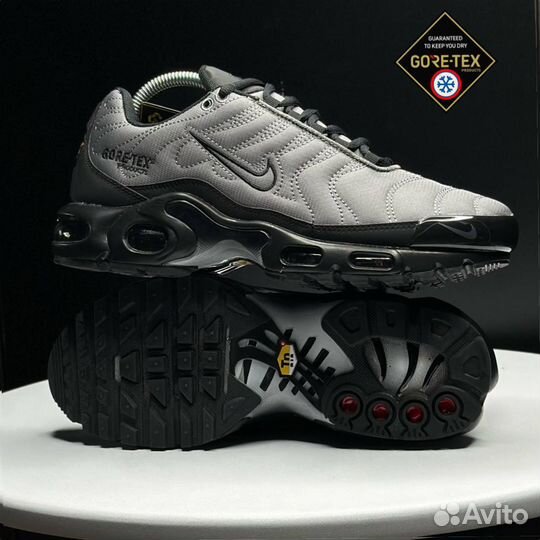 Кроссовки зимние Nike Air Max Tn Plus gray