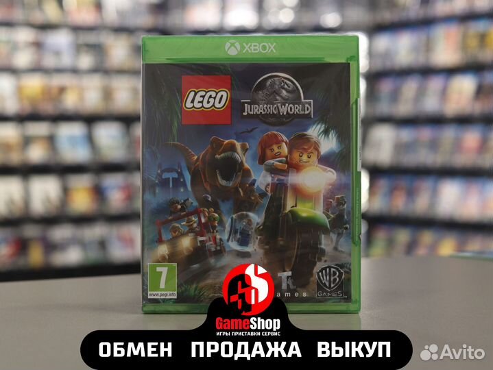 Lego Мир Юрского периода xbox ONE новая