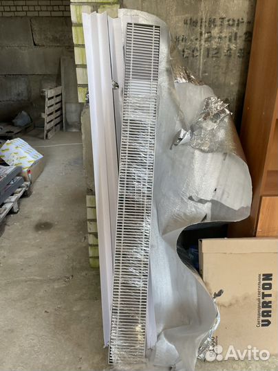 Конвектор внутрипольный встраиваемый