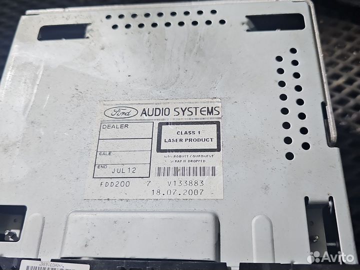 Штатное головное устройство ford focus 2