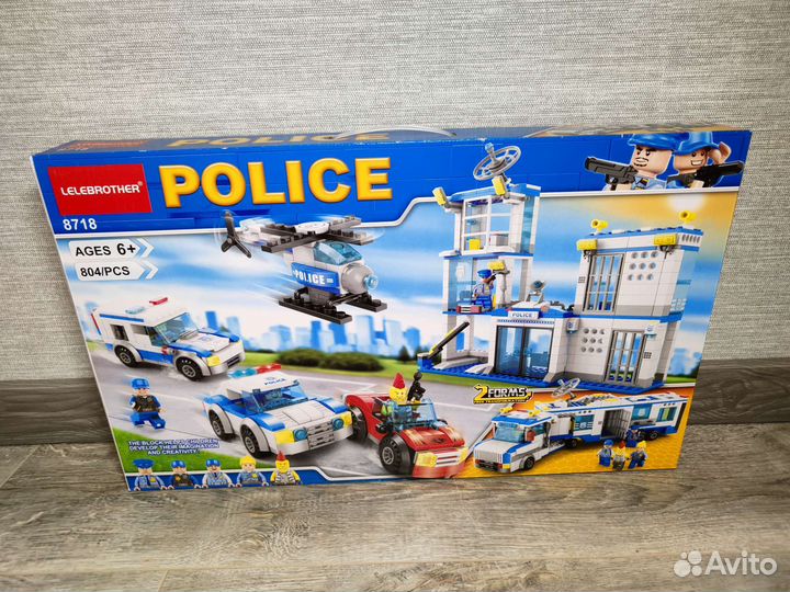 Конструктор 8718 Передвижной полицейский участок