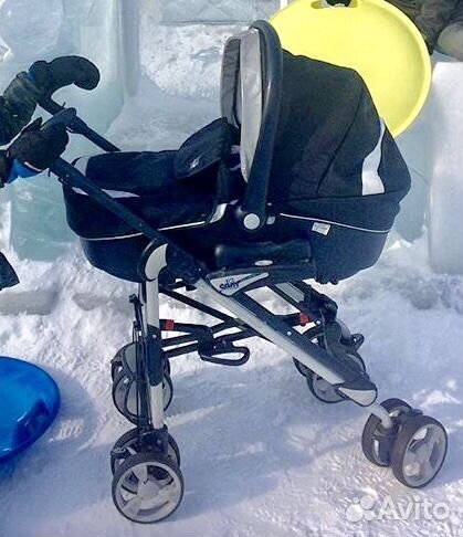 Коляска Детская 3 в 1 Cam Combi Family