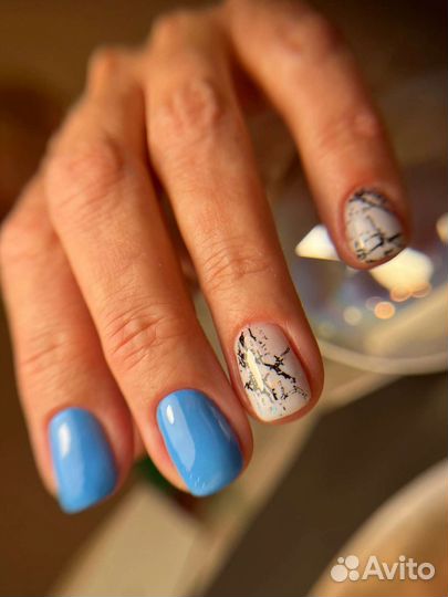 Наращивание ногтей на дому