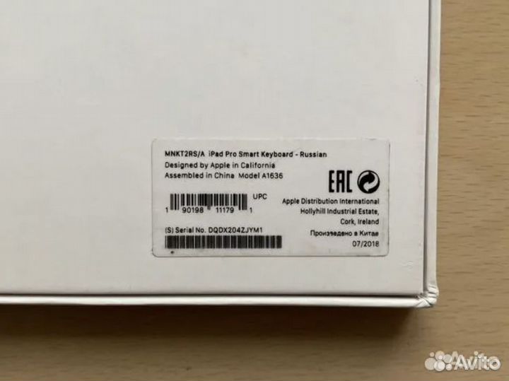 Apple smart keyboard folio 12.9