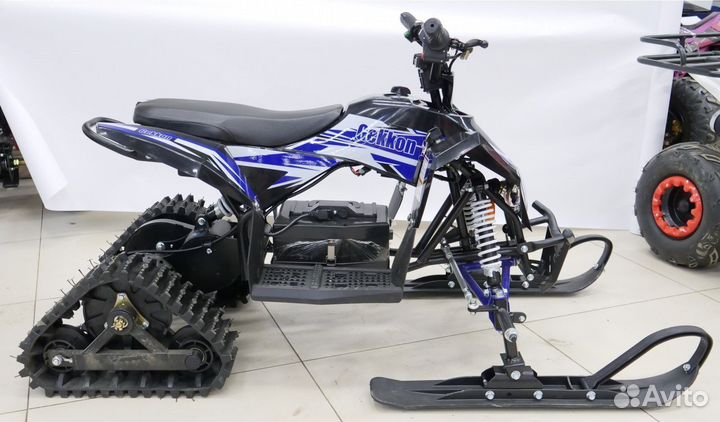 Снегоход-квадроцикл Электро Gekkon Snow 1300W