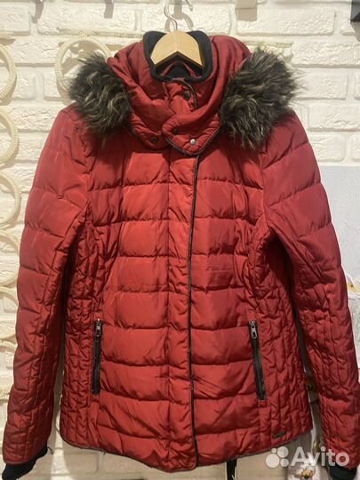 Куртка зимняя с мехом TOM tailor женская