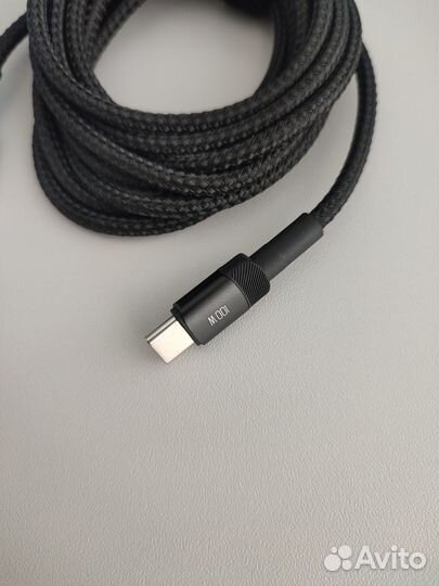 Кабель USB Type-C - Type-C PD3.0 100W 3 метра