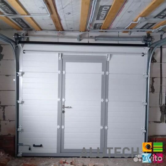 Секционные ворота alutech