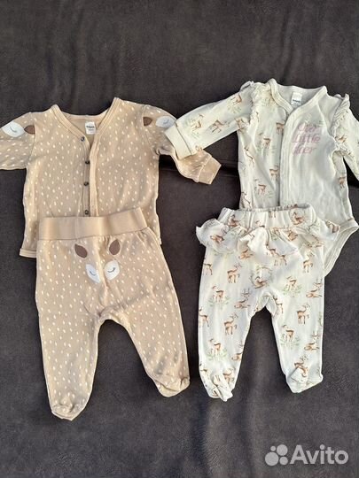 Одежда на девочку пакетом 62 68 (18 ед.)