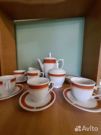 Сервиз кофейный ретро