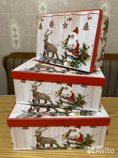 Подарочные коробки