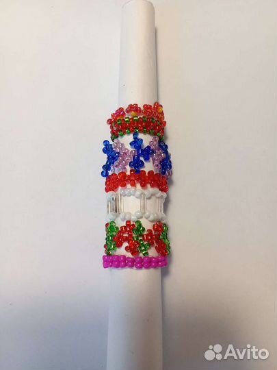 Кольцо из бисера