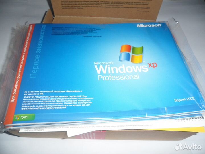 MicroSoft Windows XP Professional SP 2 Русский