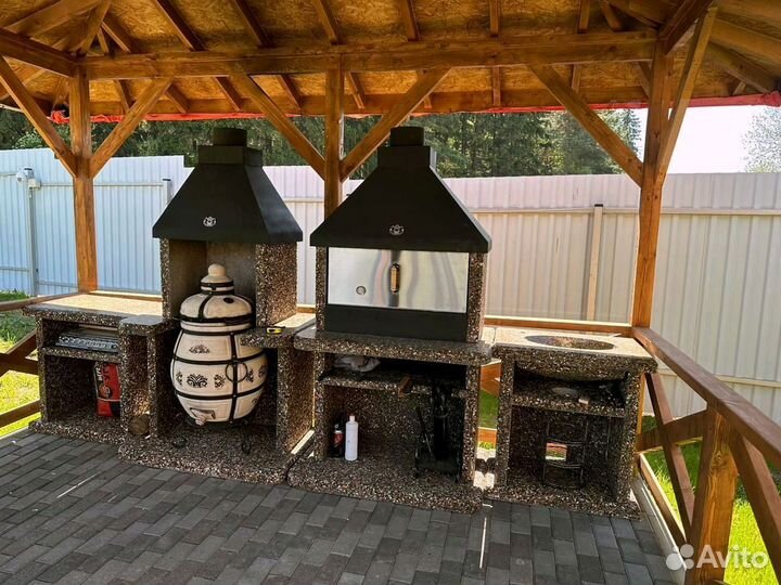 Барбекю комплекс, печи барбекю