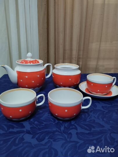 Фарфоровая посуда чайные сервизы СССР