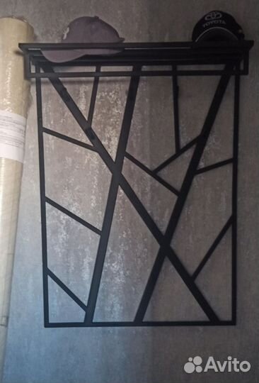 Вешалка настенная лофт