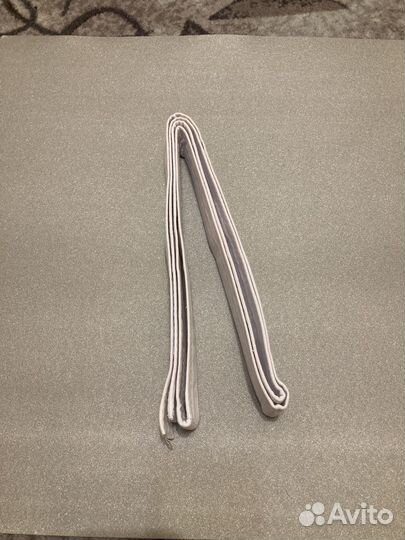 Белый пояс для кимоно