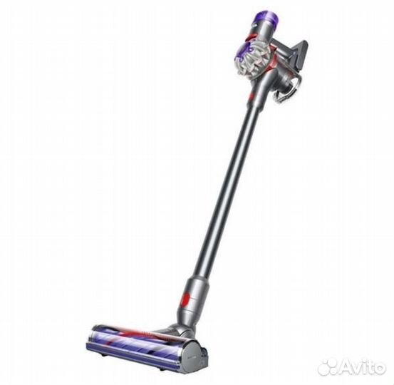 Dyson V8 серый/никель новый пылесос