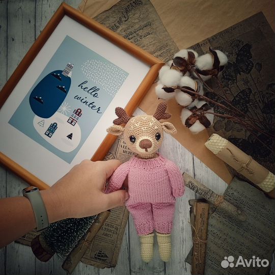 Новогодний олень