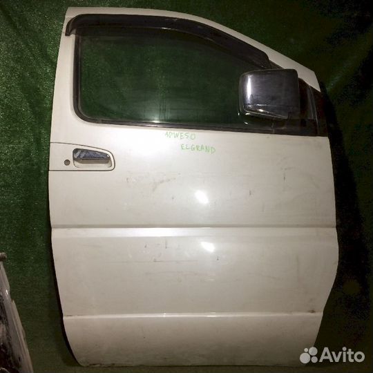 Дверь передняя правая nissan Elgrand ALE50 Перламу