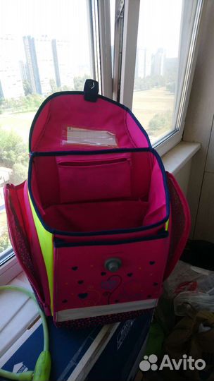 Ранец школьный для девочки herlitz б/у