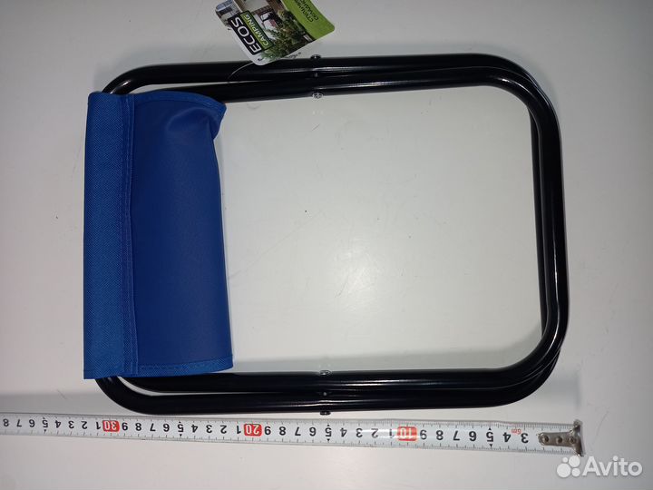 Стул складной ecos TD-11 синий