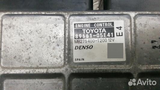 Блок управления двс toyota avensis T27 (4ST06PF01)